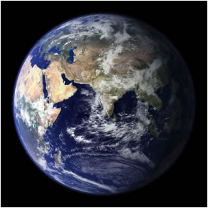 earth eastern hemisphere
